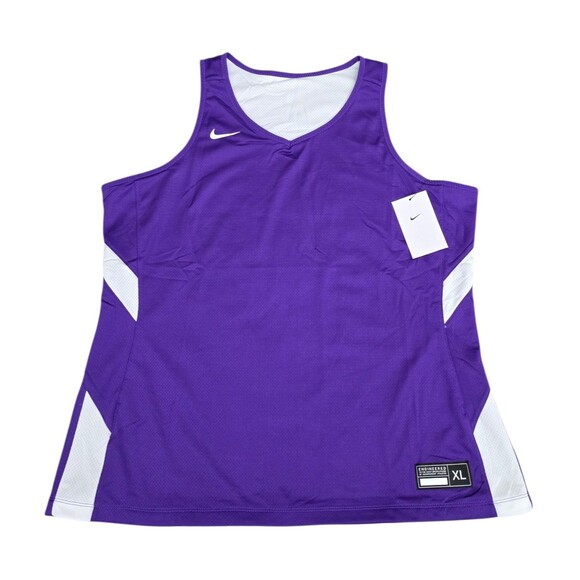 Nike Reversible Tank Top Womens Size XL Basketball Jersey Purple DZ4804-546 - Picture 1 of 8